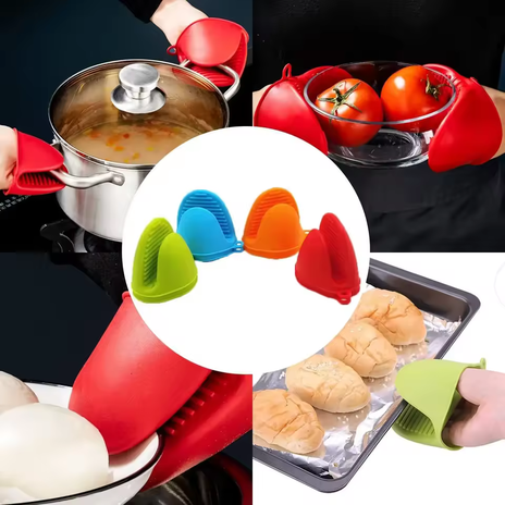 HeatShield Silicone Pot Holders – 2 Piece Set