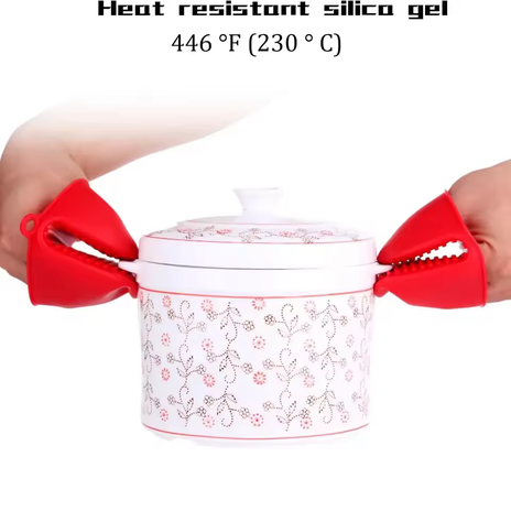 HeatShield Silicone Pot Holders – 2 Piece Set